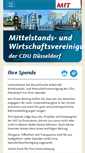 Mobile Screenshot of mit-duesseldorf.de