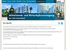 Tablet Screenshot of mit-duesseldorf.de